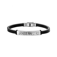 Bracciale Luca Barra Uomo in Acciaio BA1575